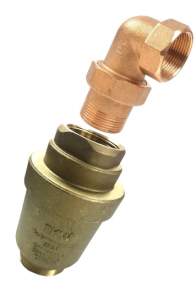 TKW Ablaufbogen 1 1/4" für Be- und Entlüftungsventil PN 16